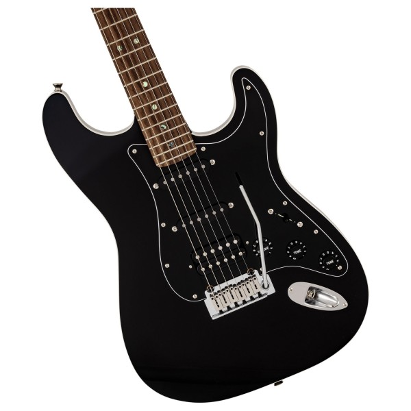 Fender Made in Japan Limited Active Modern Stratocaster HSS RW, Black - back