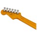 Fender Made in Japan Limited Active Modern Stratocaster HSS RW, Black - back of headstock