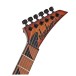 Jackson Custom Shop USA Special Edition Rhoads, Amber Lager Burst - Ex Demo - headstock