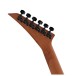 Jackson Custom Shop USA Special Edition Rhoads, Amber Lager Burst - Ex Demo - back of headstock
