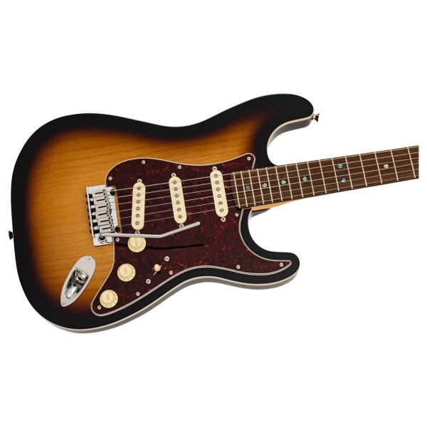 Fender Made in Japan Limited Active Modern Stratocaster RW, 2-Color Sunburst - body