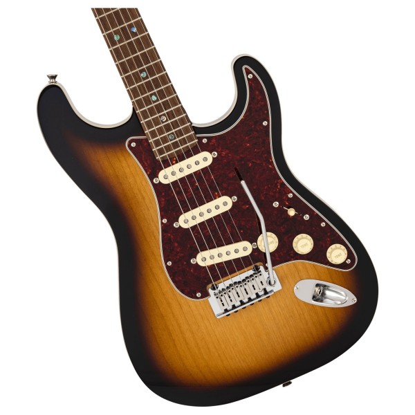 Fender Made in Japan Limited Active Modern Stratocaster RW, 2-Color Sunburst - hardware