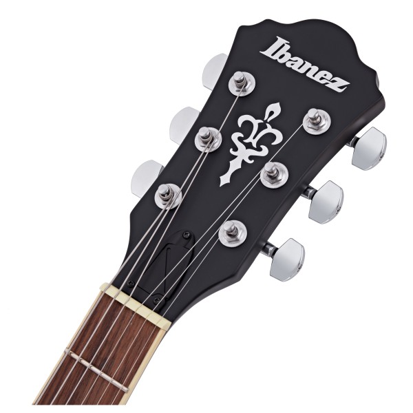 Ibanez AF55 Artcore, Transparent Black Flat