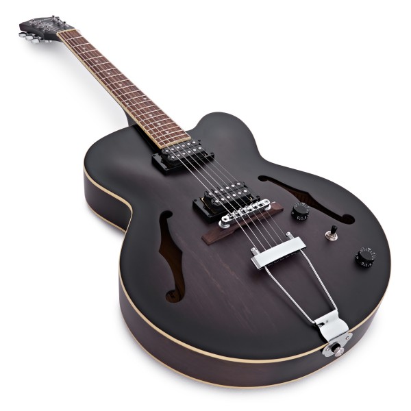 Ibanez AF55 Artcore, Transparent Black Flat