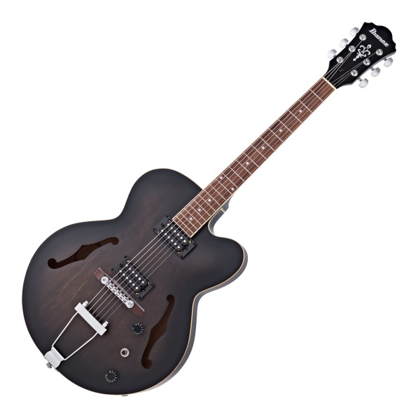 Ibanez AF55 Artcore, Transparent Black Flat
