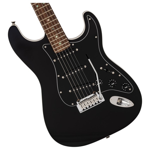 Fender Made in Japan Limited Active Modern Stratocaster RW, Black - hardware