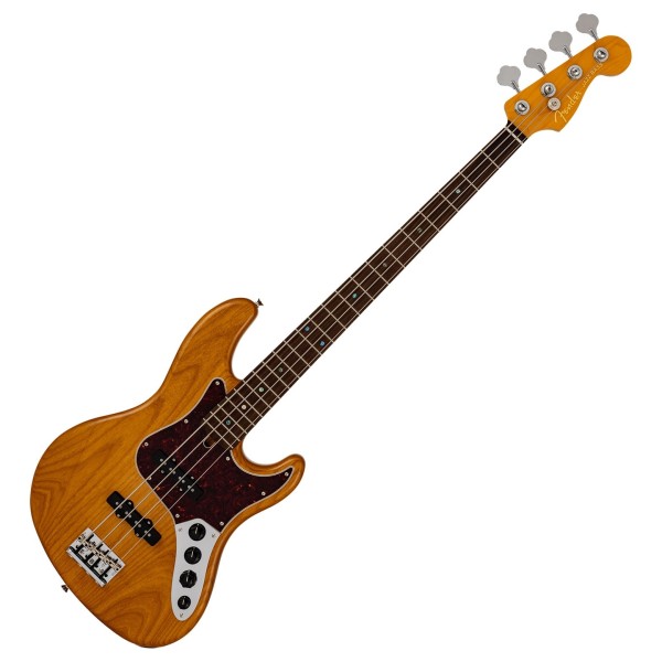 Fender Made in Japan Limited Active Modern Jazz Bass RW, Vintage Natural