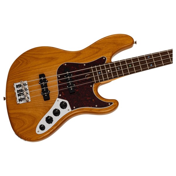 Fender Made in Japan Limited Active Modern Jazz Bass RW, Vintage Natural - body