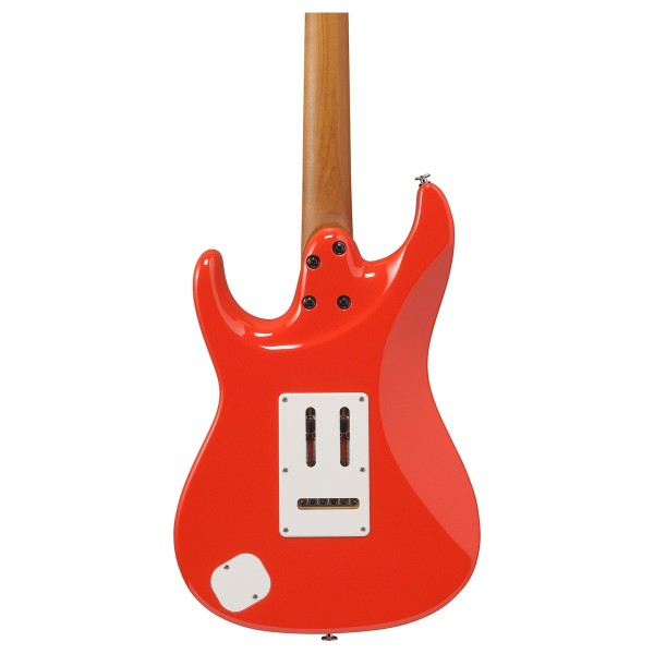 Ibanez AZ2204NW Prestige, Vermillion Red back 