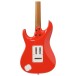 Ibanez AZ2204NW Prestige, Vermillion Red back 