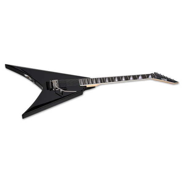 ESP LTD Alexi-200 Alexi Laiho Signature Electric Guitar, Black - angled shot