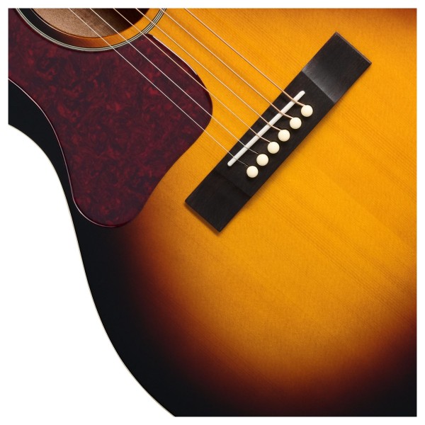 Epiphone Blues King Studio Left Handed, Dark Burst - bridge