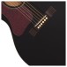 Epiphone Blues King Studio Left Handed, Ebony - bridge