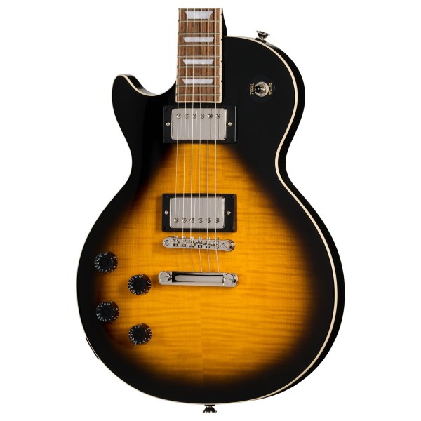Epiphone Les Paul Tribute Plus Left Handed, Vintage Sunburst - body