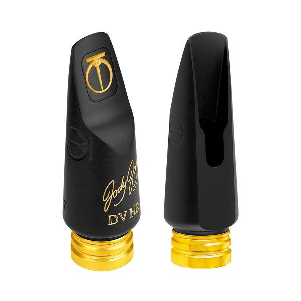 JodyJazz DV HR Alto Saxophone Mouthpiece, 7 Front Back
