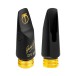 JodyJazz DV HR Alto Saxophone Mouthpiece, 7 Front Back