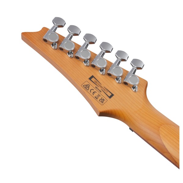 Ibanez GRG121SP, Green Yellow Chameleon - Headstock Back
