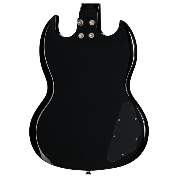 Epiphone SG Tribute Plus Left Handed, Ebony Burst - back of body