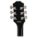 Epiphone SG Tribute Plus Left Handed, Ebony Burst - back of headstock