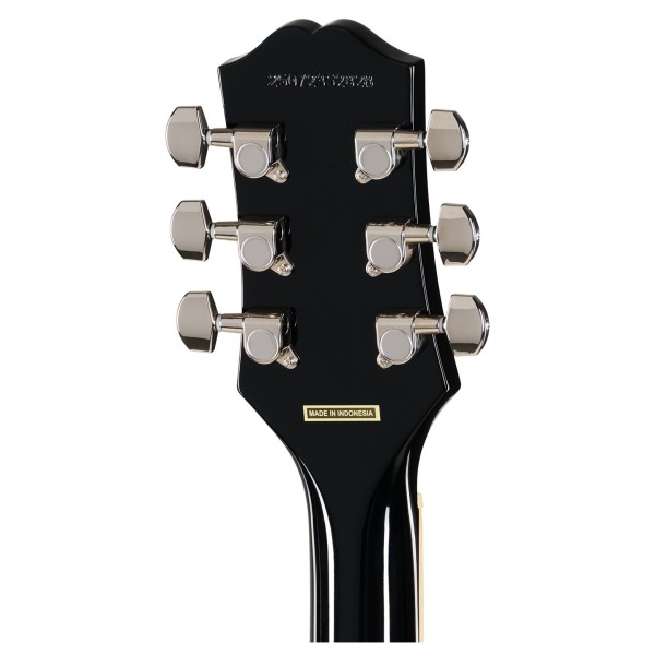 Epiphone SG Tribute Plus Left Handed, Vintage Sunburst - back of headstock