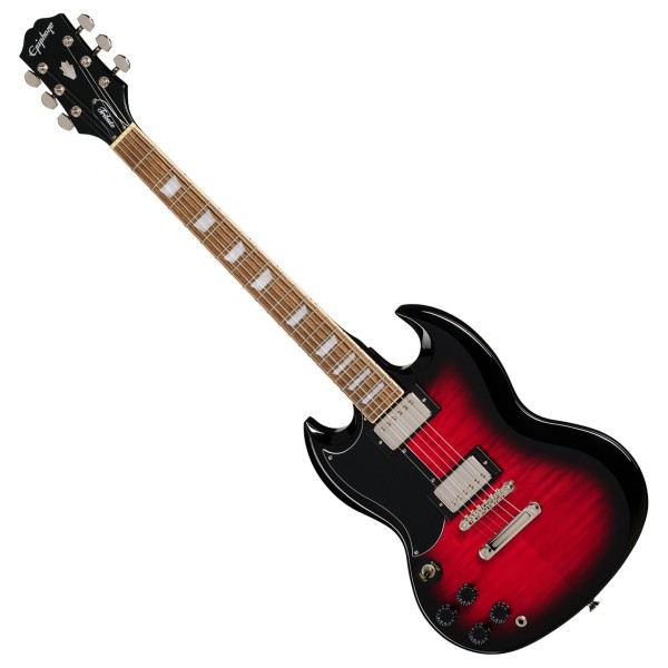 Epiphone SG Tribute Plus Left Handed, Cherry Burst