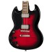 Epiphone SG Tribute Plus Left Handed, Cherry Burst - body