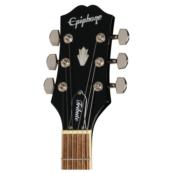 Epiphone SG Tribute Plus Left Handed, Cherry Burst - headstock