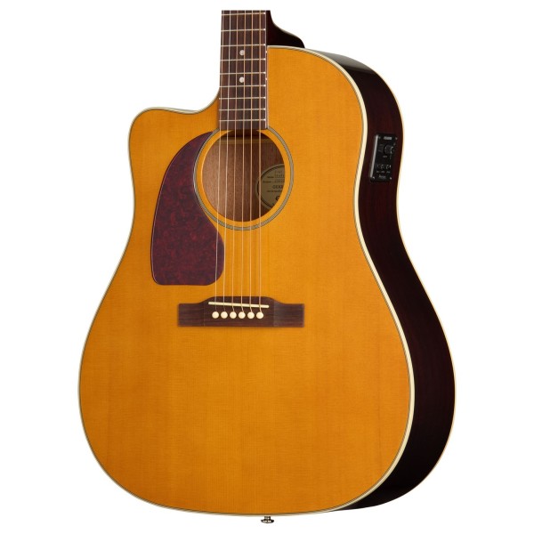 Epiphone J-45 Studio EC Left Handed, Natural - body