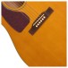 Epiphone J-45 Studio EC Left Handed, Natural - bridge