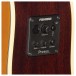 Epiphone J-45 Studio EC Left Handed, Natural - preamp controls