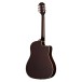 Epiphone J-45 Studio EC Left Handed, Natural - back