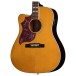 Epiphone Hummingbird Studio EC Left Handed, Natural - body