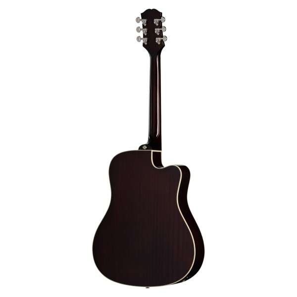 Epiphone Hummingbird Studio EC Left Handed, Natural - back