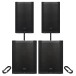 PreSonus AIR12 and PreSonus AIR18S PA Speaker Bundle, Pair - Bundle