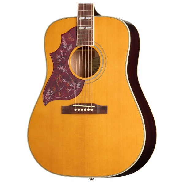 Epiphone Hummingbird Studio Left Handed, Natural - body
