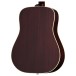 Epiphone Hummingbird Studio Left Handed, Natural - back of body