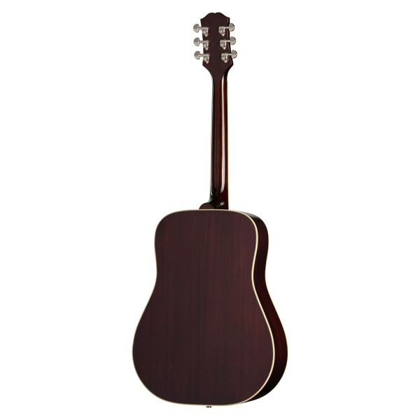 Epiphone Hummingbird Studio Left Handed, Natural - back
