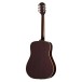 Epiphone Hummingbird Studio Left Handed, Natural - back
