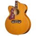 Epiphone J-200 Studio EC Left Handed, Natural - body