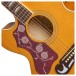 Epiphone J-200 Studio EC Left Handed, Natural - soundhole