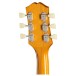 Epiphone J-200 Studio Left Handed, Natural - back of headstock