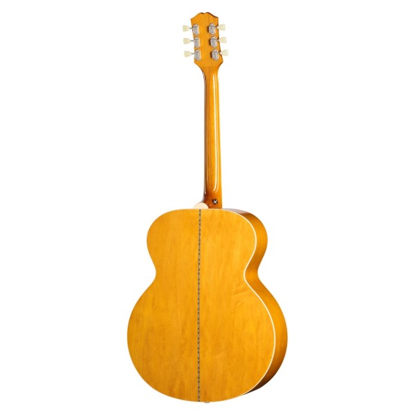 Epiphone J-200 Studio Left Handed, Natural - back