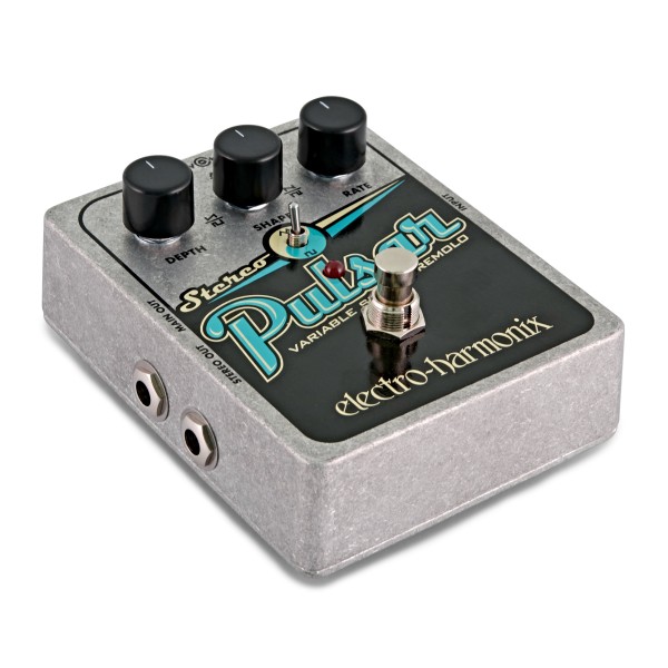 Electro Harmonix Stereo Pulsar Variable Shape Analog Tremolo angle