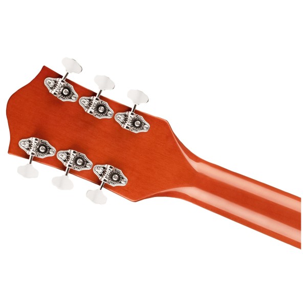 Gretsch G5420T Electromatic Single-Cut with Bigsby, Orange Stain - back of headstock