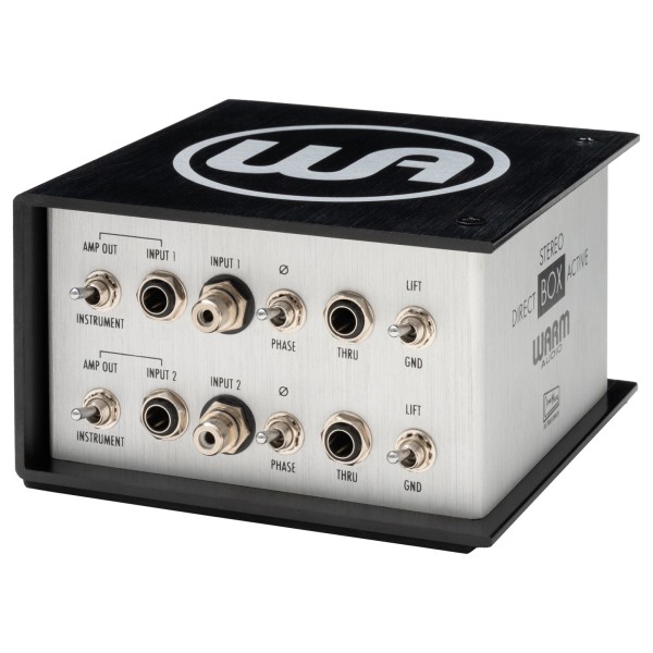 Warm Audio WA-DI-A2 2-Channel Active DI Box at Gear4music