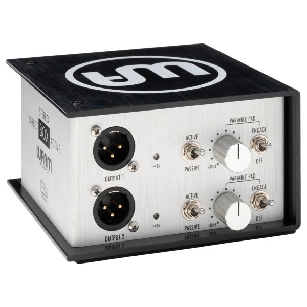 Warm Audio WA-DI-A2 2-Channel Active DI Box at Gear4music