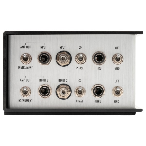 Warm Audio WA-DI-A2 2-Channel Active DI Box - Connections