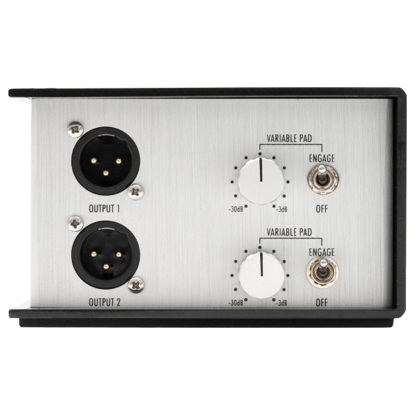 Warm Audio 2-Channel Passive D Box - Controls