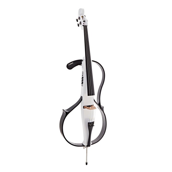 Yamaha SVC300F Silent Cello Full Size, Pearl White 1