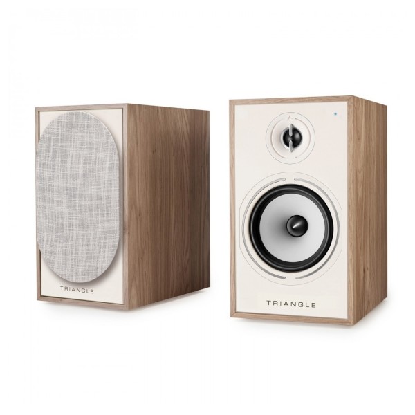 Triangle Borea BR03 Connect Active Speakers (Pair), Light Oak - main 